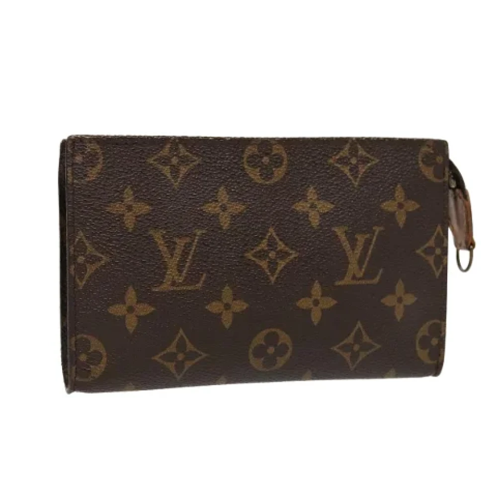 Louis Vuitton Vintage Pre-owned Canvas pouches Brown Dames
