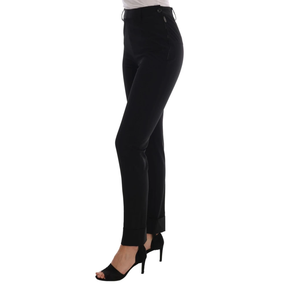 Ermanno Scervino Slim-fit Trousers Black Dames