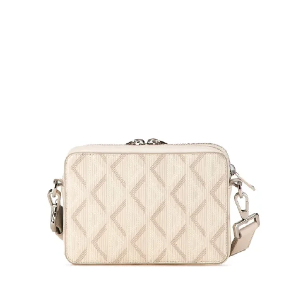 Dior Vintage Pre-owned Canvas shoulder-bags Beige Dames
