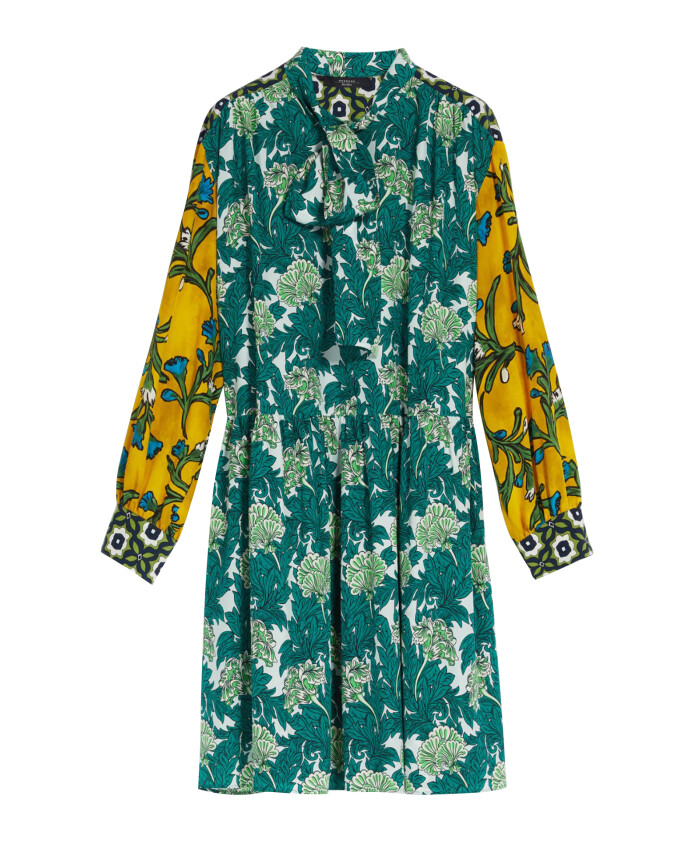 robe-en-crepe-de-soie-a-fleurs