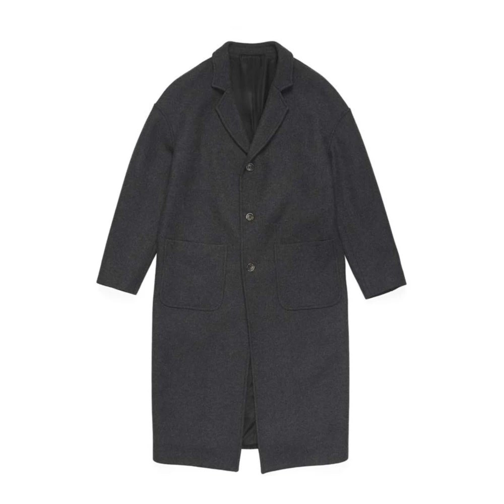 Nine In The Morning Luna Coat met Kette Detail Gray Dames