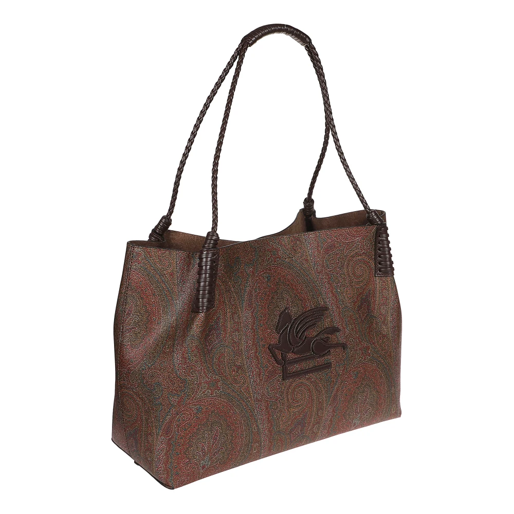 ETRO Libra Winkel Tas Brown Dames