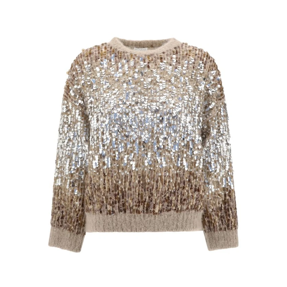 Knitwear > Round-neck Knitwear - - Brunello Cucinelli - Modalova