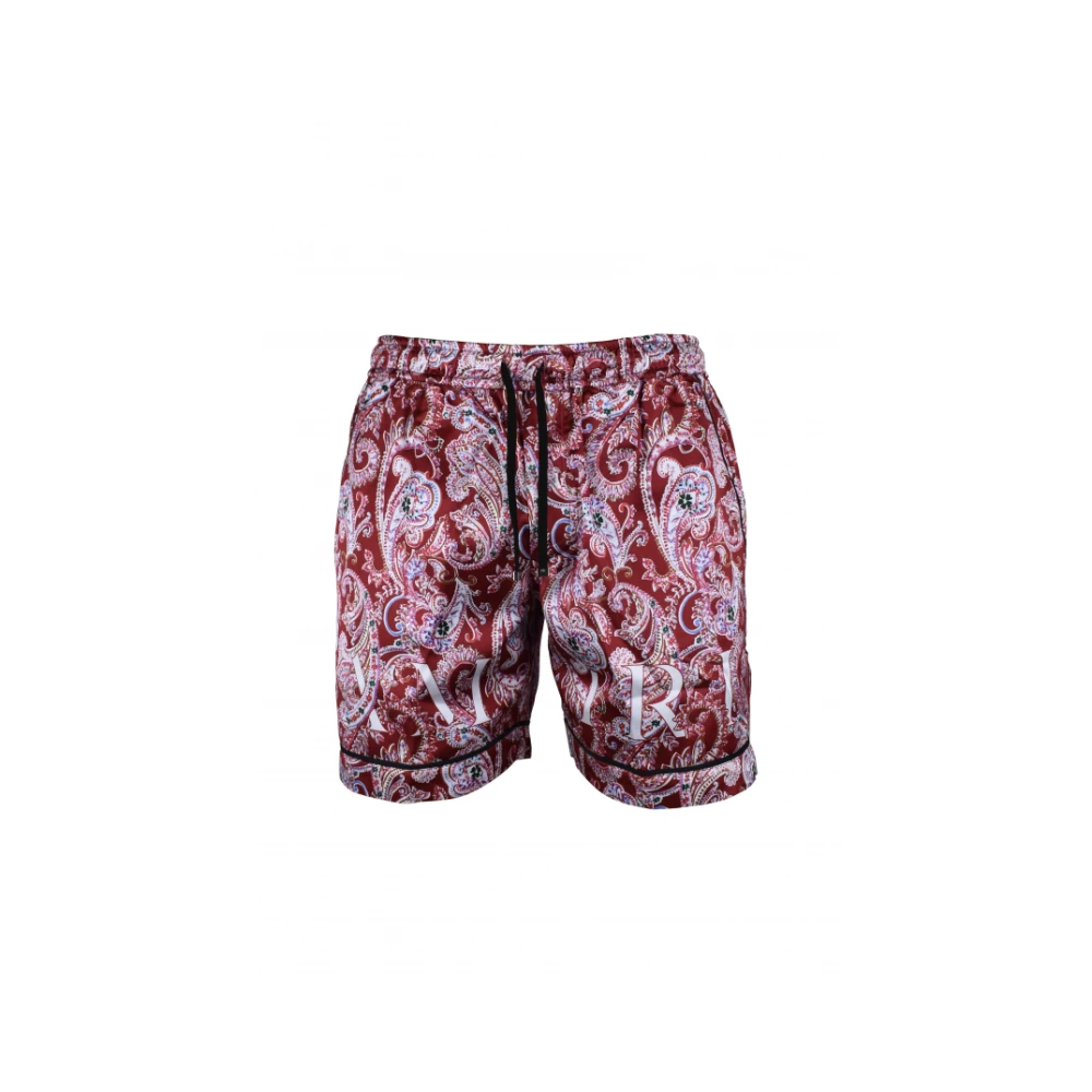 Amiri Rode viscose shorts met bandana print Multicolor Heren