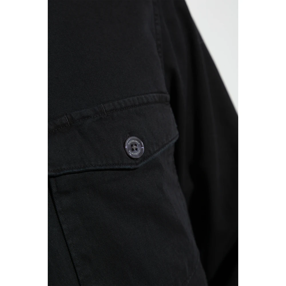 AllSaints Spotter Shirt Black Heren
