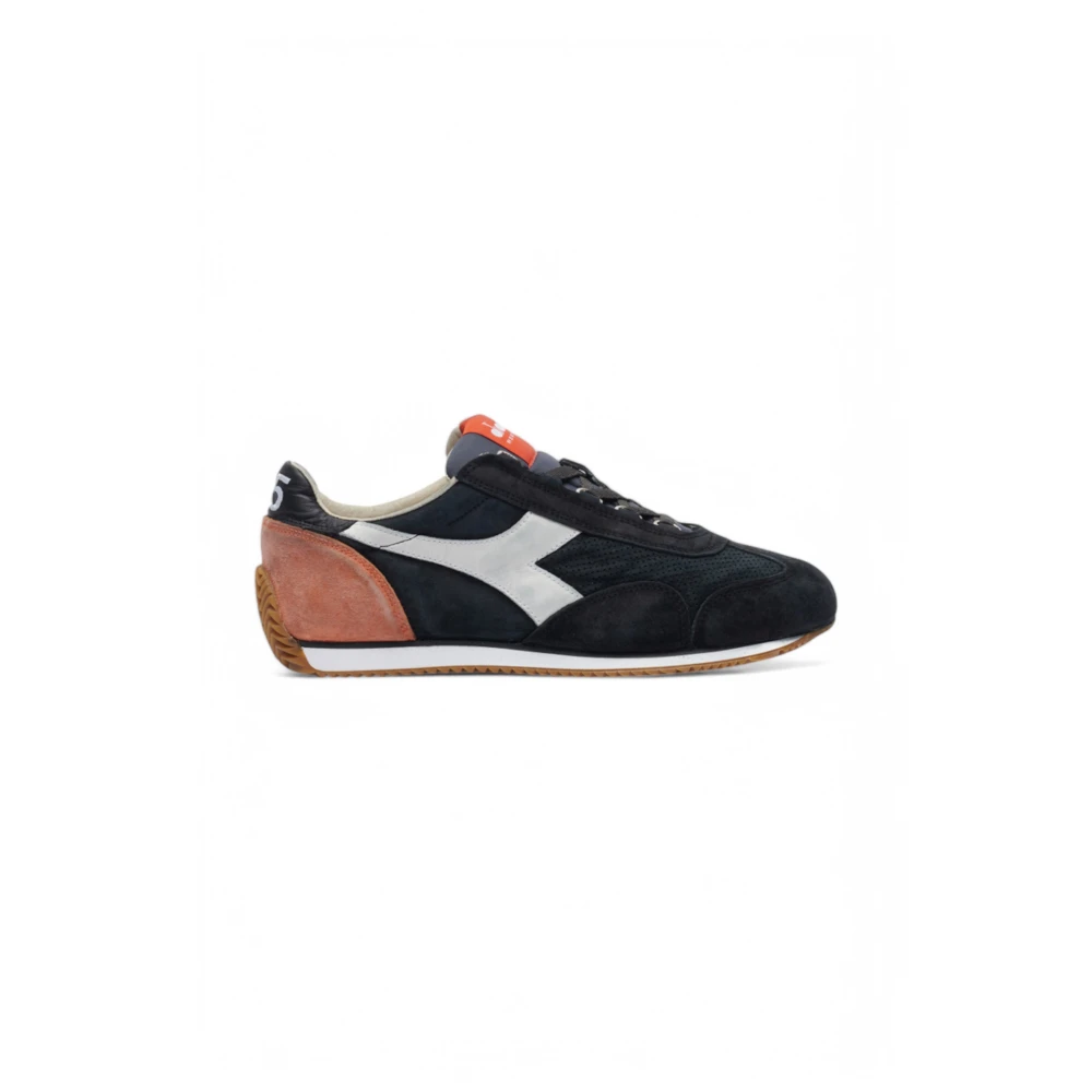 Diadora Vintage hardloopschoenen Stone Washed Heren Schoenen Zwart