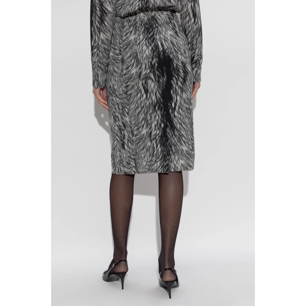 Dolce & Gabbana Zijden rok Gray Dames