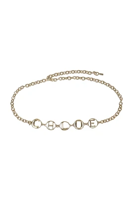 Script Jewelry Belt