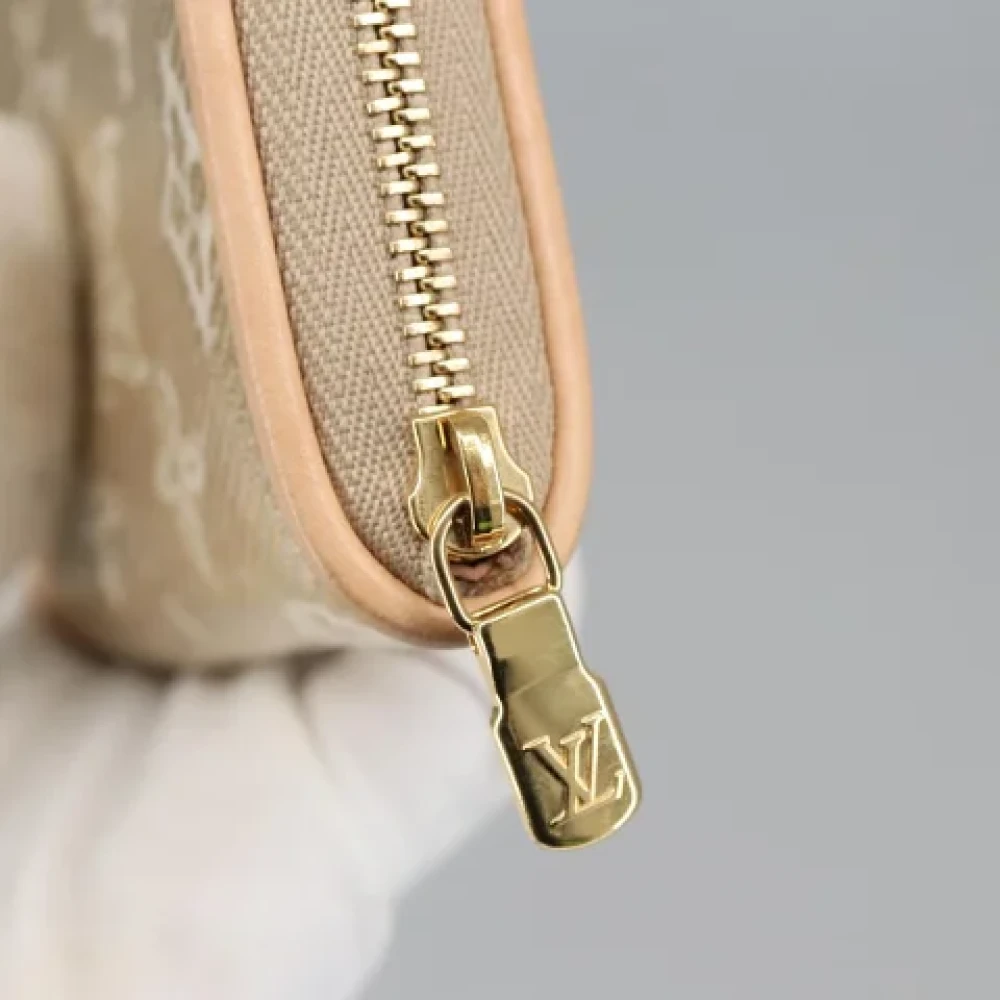 Louis Vuitton Vintage Pre-owned Canvas wallets Beige Dames