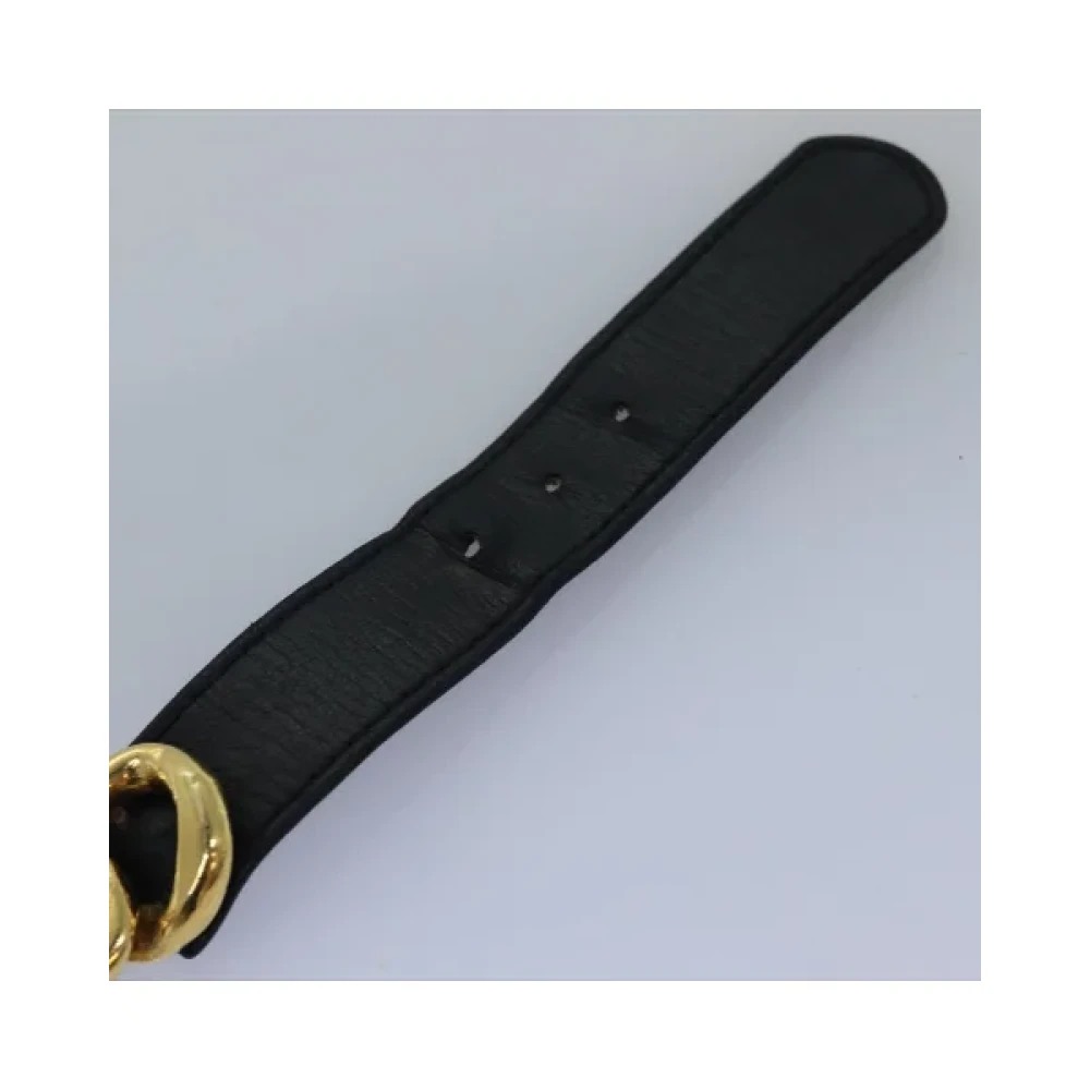Chanel Vintage Pre-owned Metal belts Yellow Dames