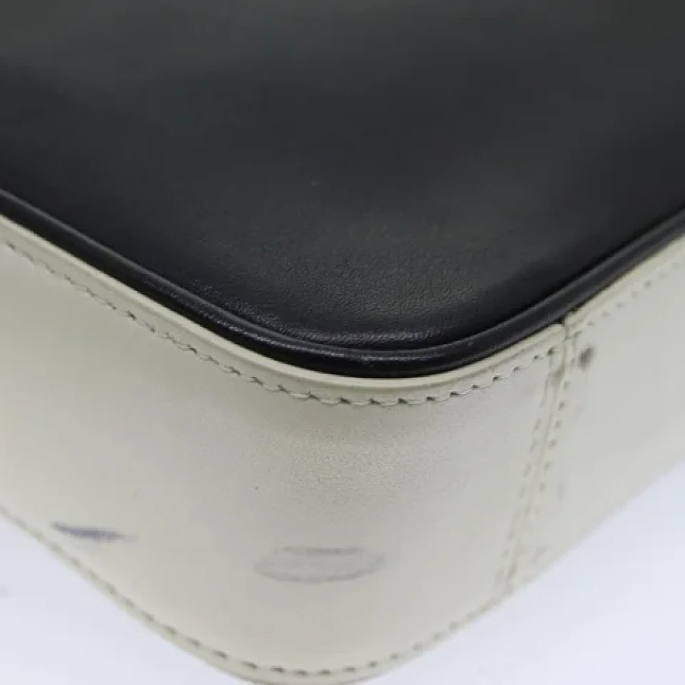 Celine Vintage Pre-owned Leather clutches Black Dames