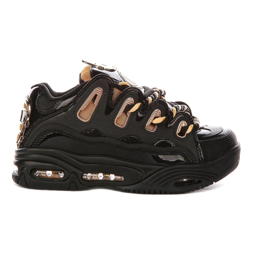 Osiris Men's Black D3 2001 Chunky Sole Lace Up Skate Shoe - Sneakers - 12 Uk - Shoes