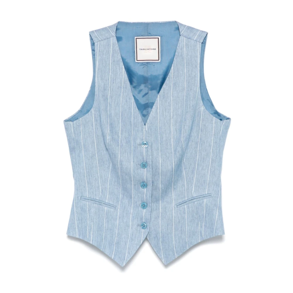 Jackets > Vests - - Tagliatore - Modalova