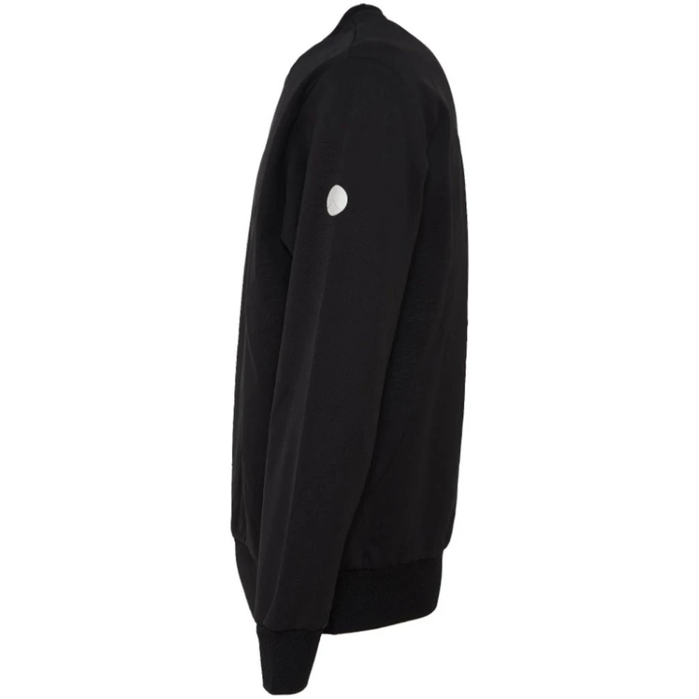 People of Shibuya Technische stof crewneck sweatshirt met logo Black Heren