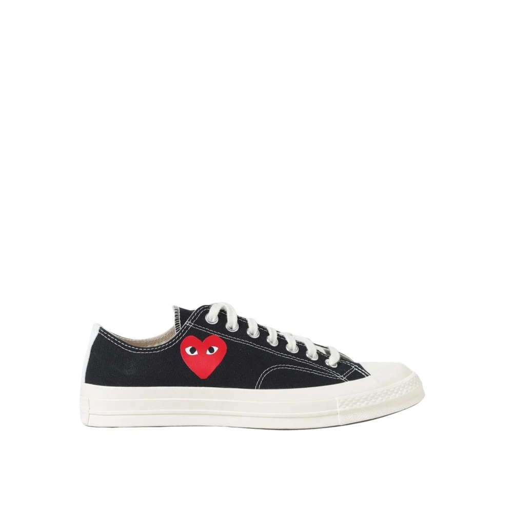 Comme des Garçons Play Low Top Sneaker Collaboration Heren Schoenen Zwart