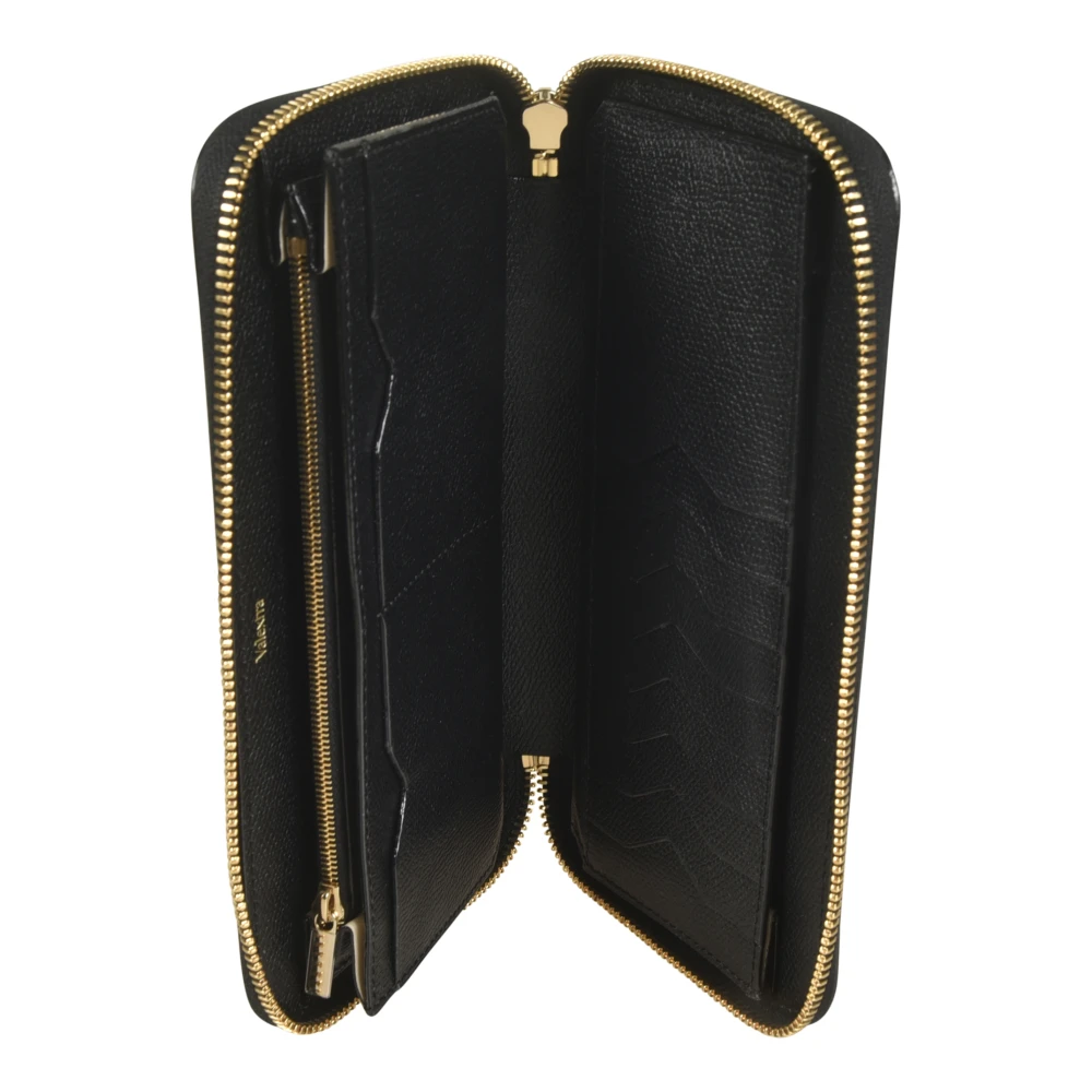 Valextra Stijlvolle Portemonnees Collectie Black Dames