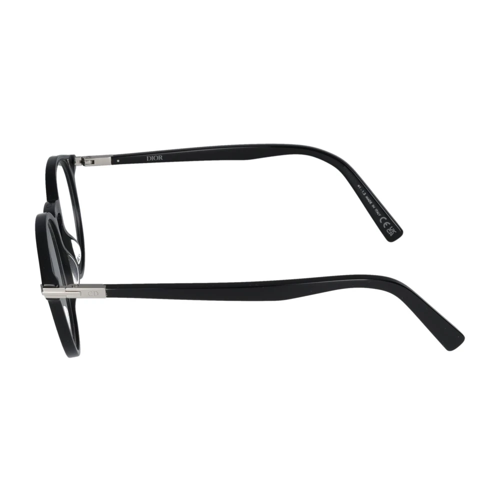 Dior Stijlvolle Zwarte Bril Black Heren