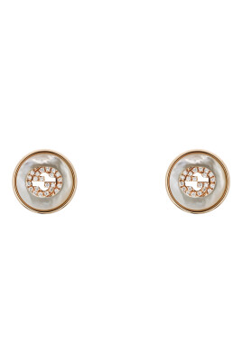 interlocking-stud-orhangen-i-rosa-guld-mop-diamant-gg-pave