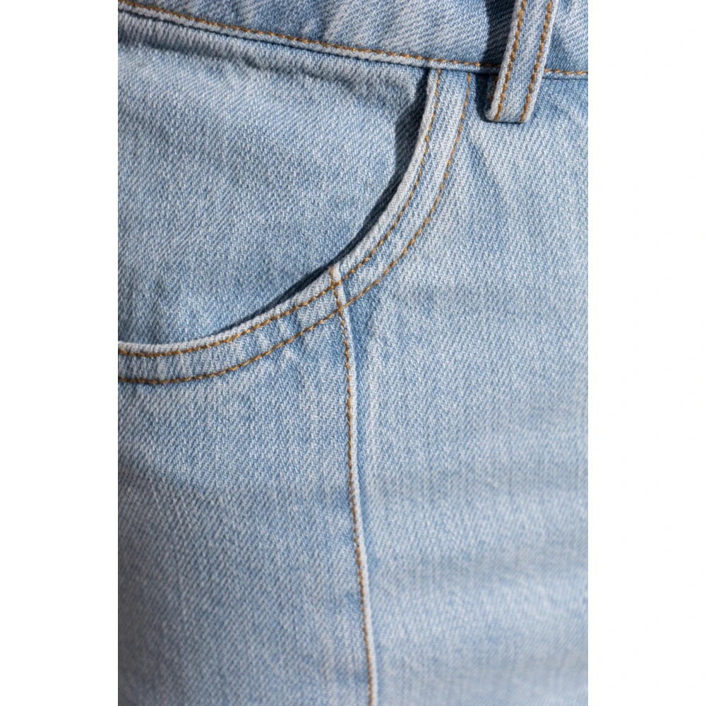 Gestuz Denim rok Vella Blue Dames