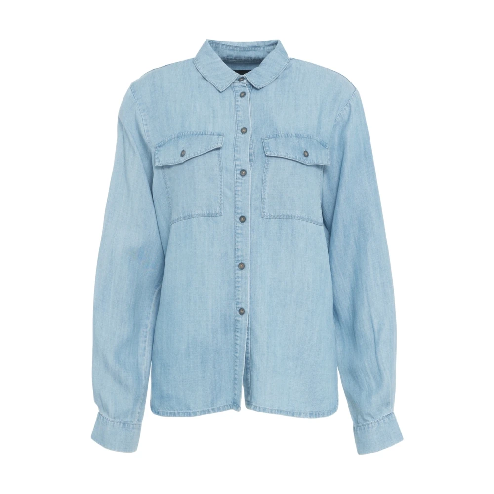Blouses & Shirts > Denim Shirts - - 7 For All Mankind - Modalova