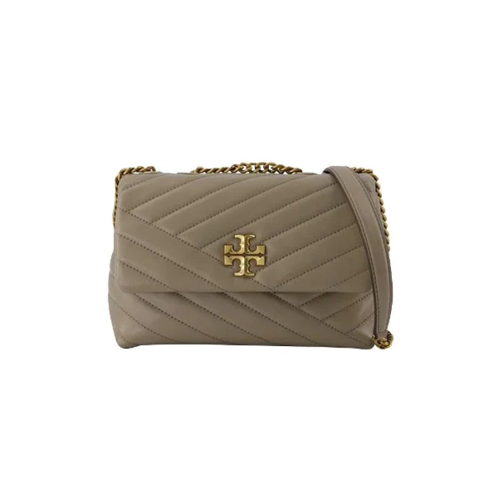 TORY BURCH Leather shoulder-bags Beige Dames