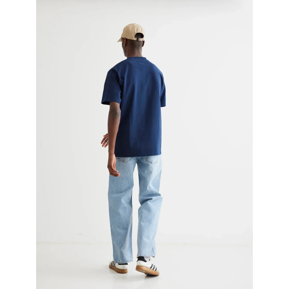 Woodbird Heren Leroy Doone Jeans met ritssluiting Blue Heren