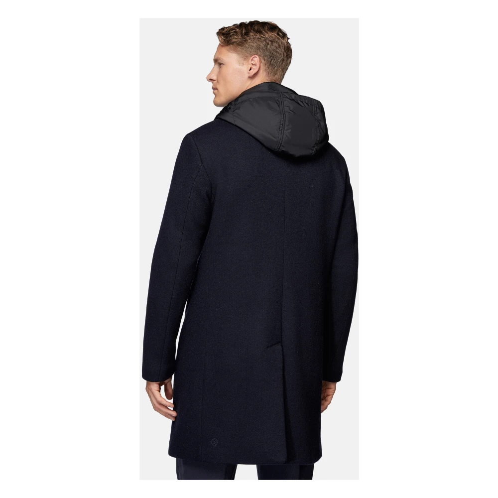 Boggi Milano Wol Jerseyjas met Gilet Blue Heren