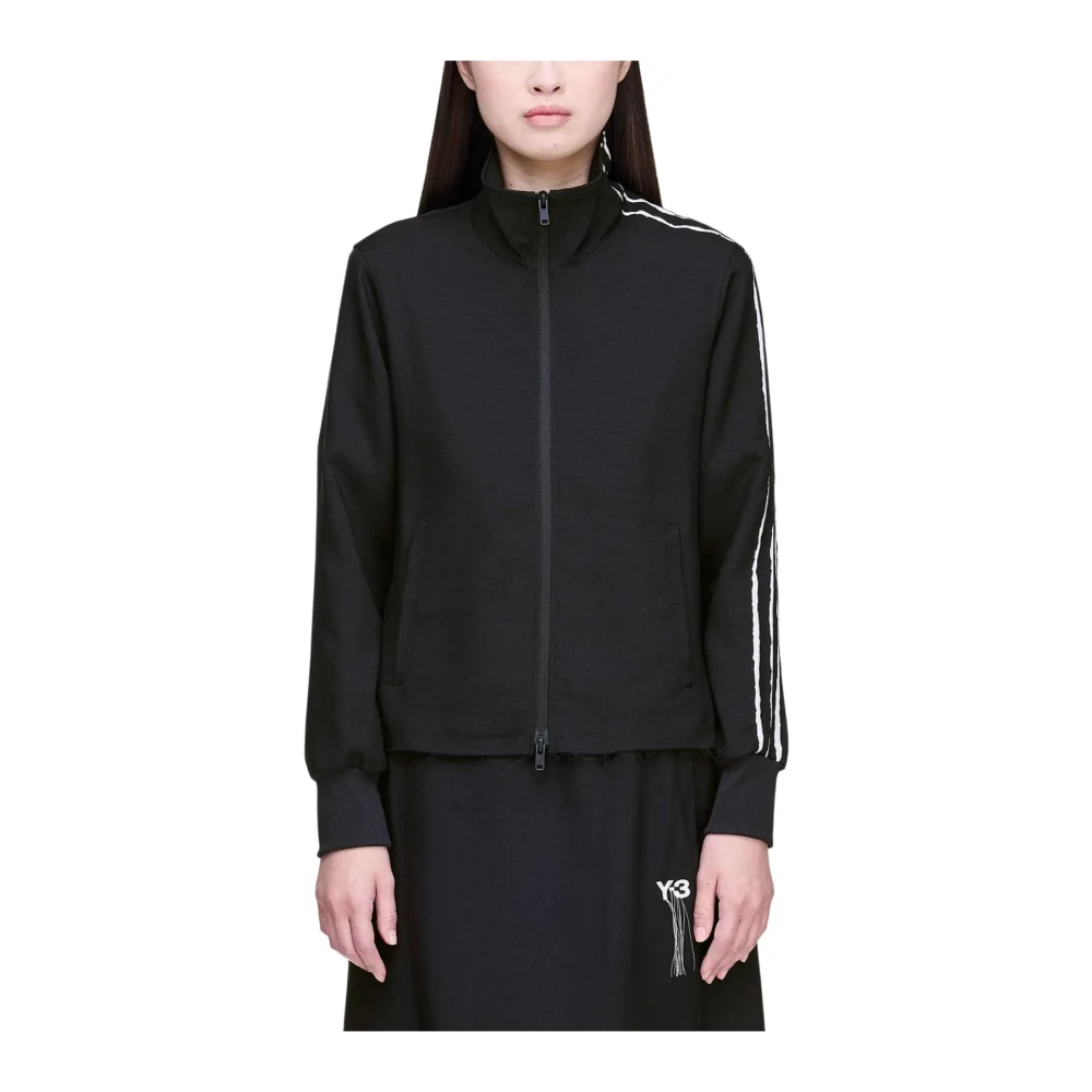 Y-3 Donna Nero - High-Neck Zip Jacket, Size: S - Immagine 3