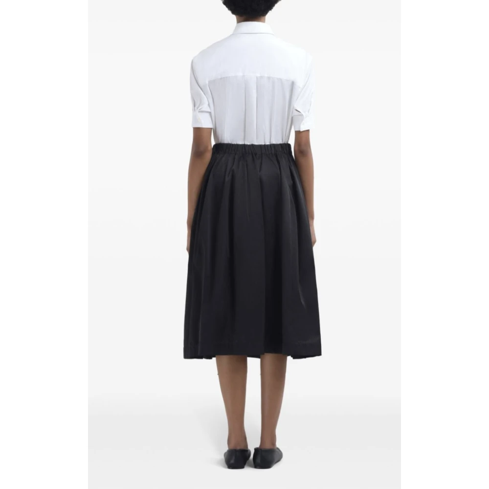 Marni Zwarte A-Lijn Rok Black Dames