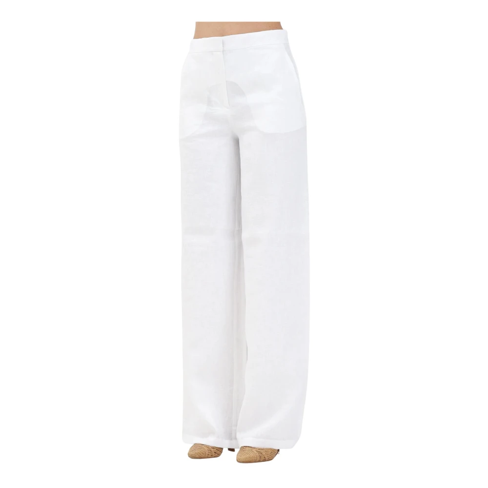 Trousers > Wide Trousers - - Max Mara Studio - Modalova