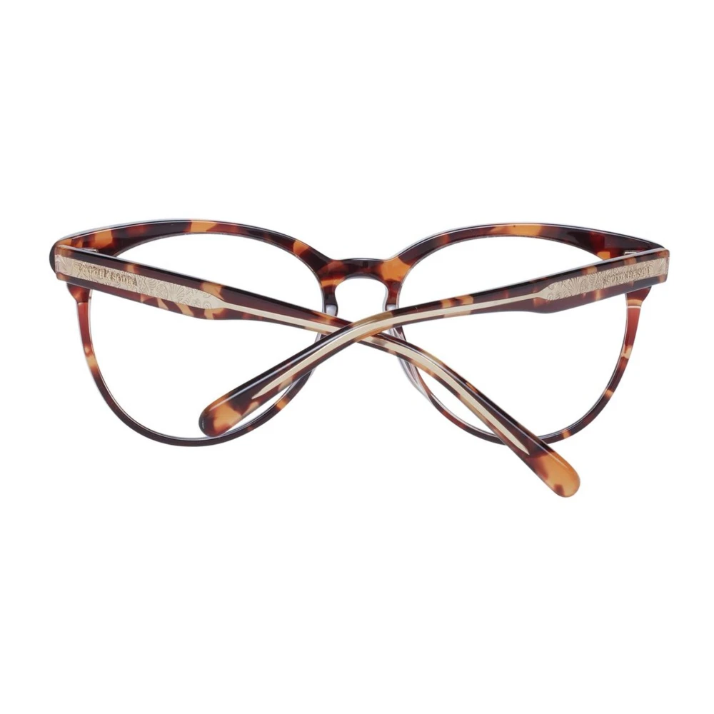 Scotch & Soda Bruine Ronde Optische Monturen Brown Dames