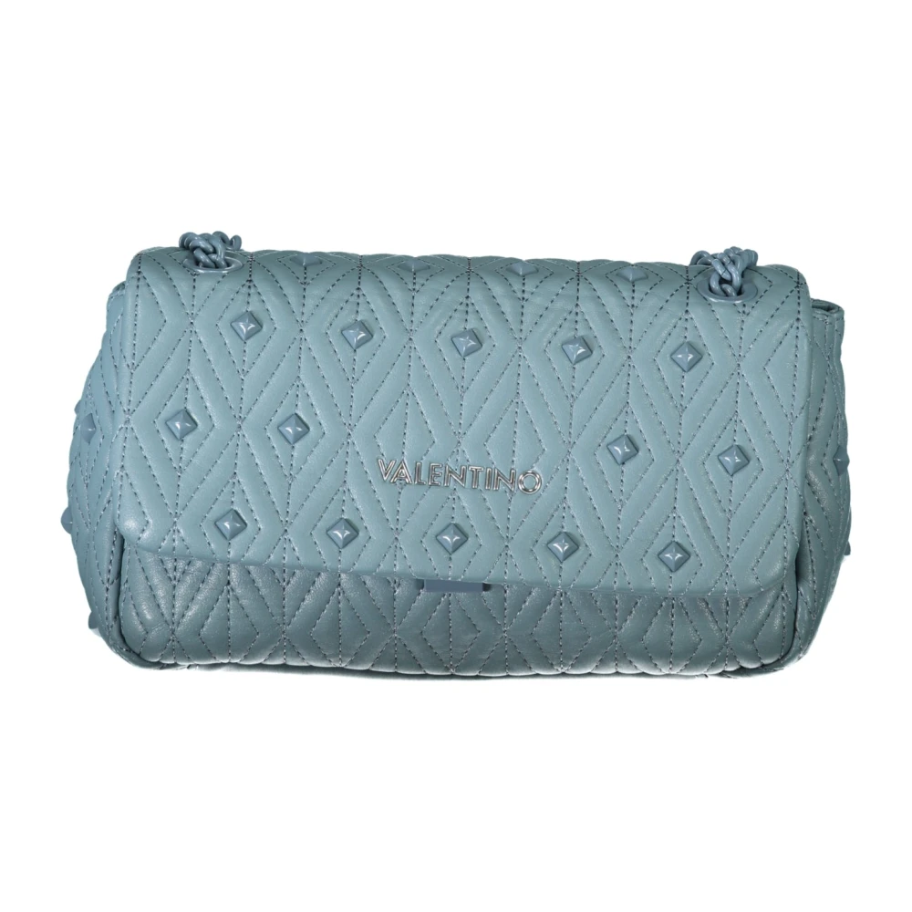 Valentino by Mario Valentino Blauwe Schoudertas met Kettingriem Blue Dames