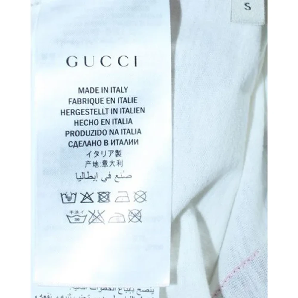 Gucci Vintage Pre-owned Cotton tops Multicolor Dames