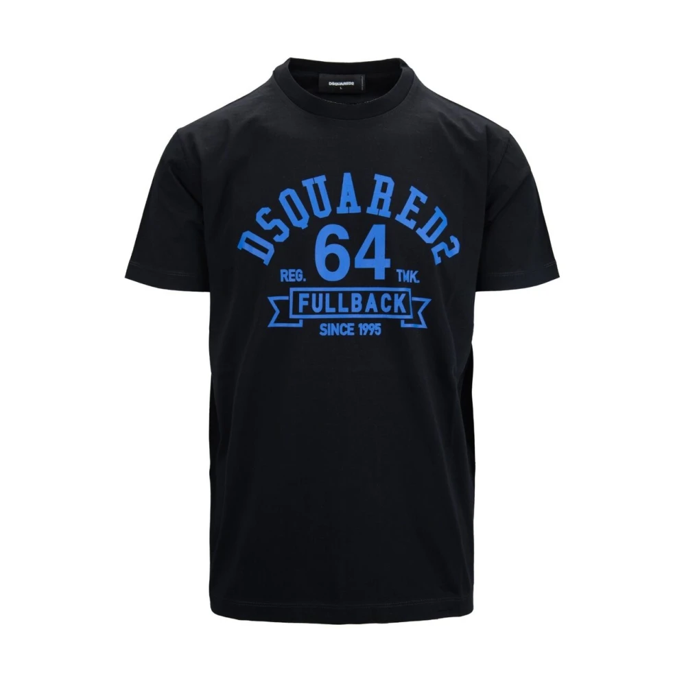 Dsquared2 Stijlvol T-shirt voor mannen Black Heren