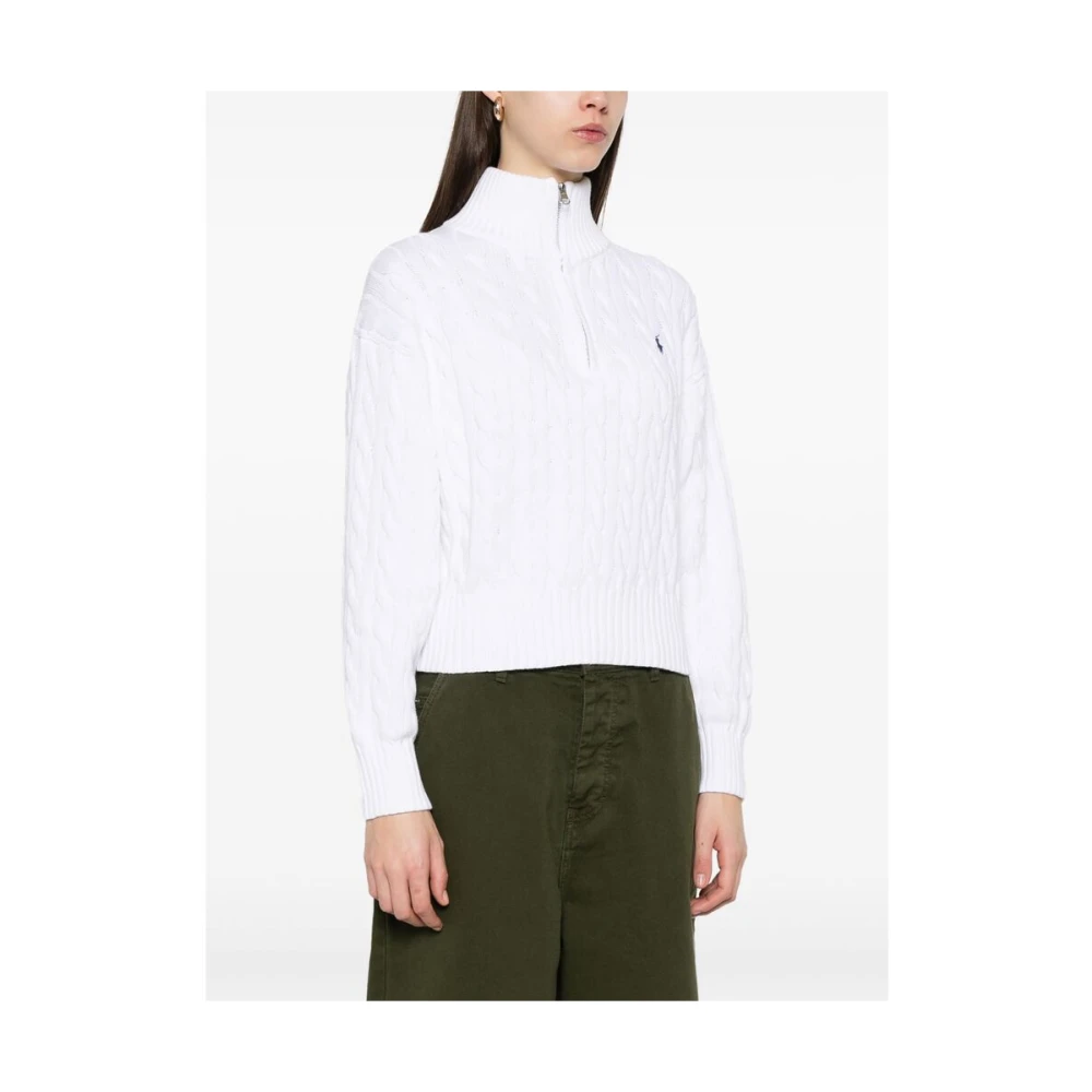 Ralph Lauren Trui White Dames