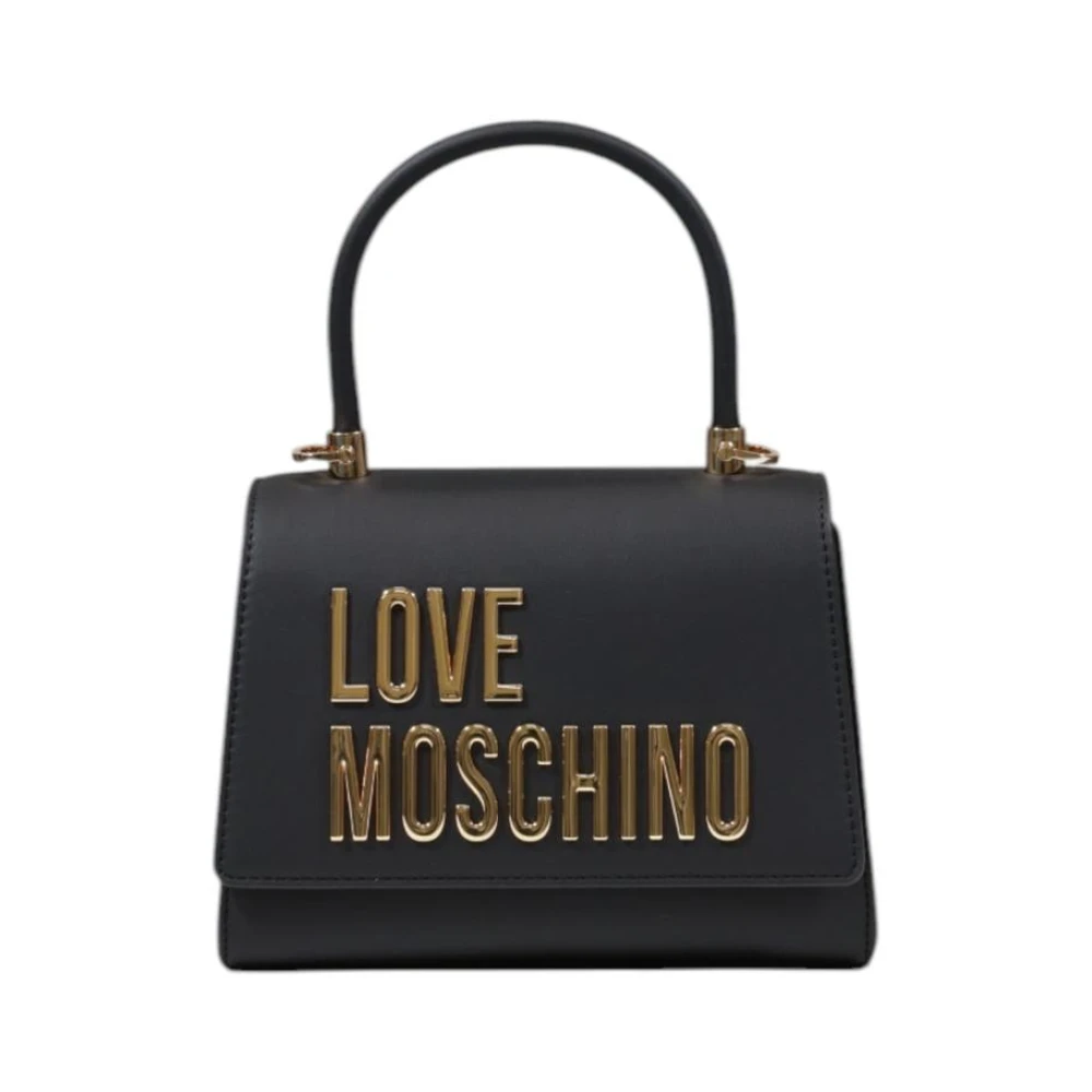 Love Moschino Women's Black Chic Top Handle Bag - Handbags - One Size - Bags