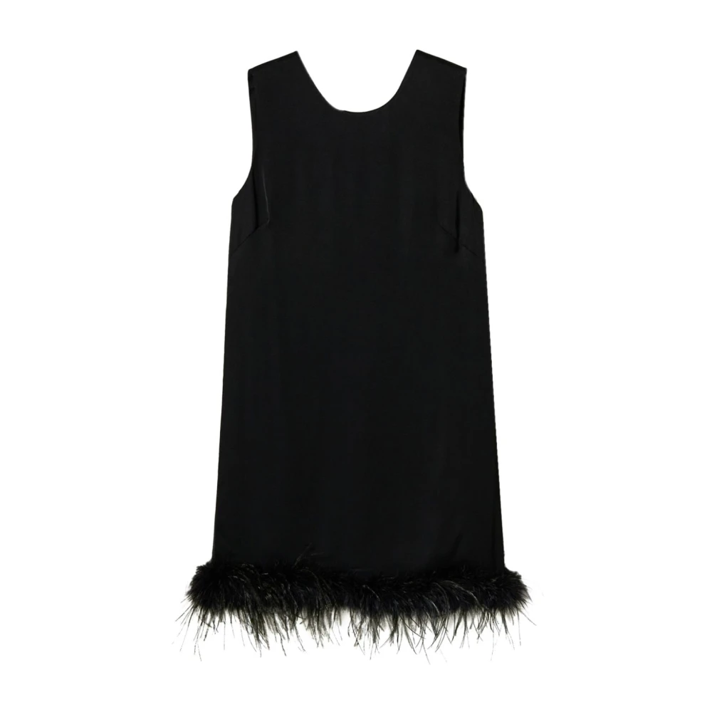 Twinset Zwarte Jurk voor Vrouwen Black Dames