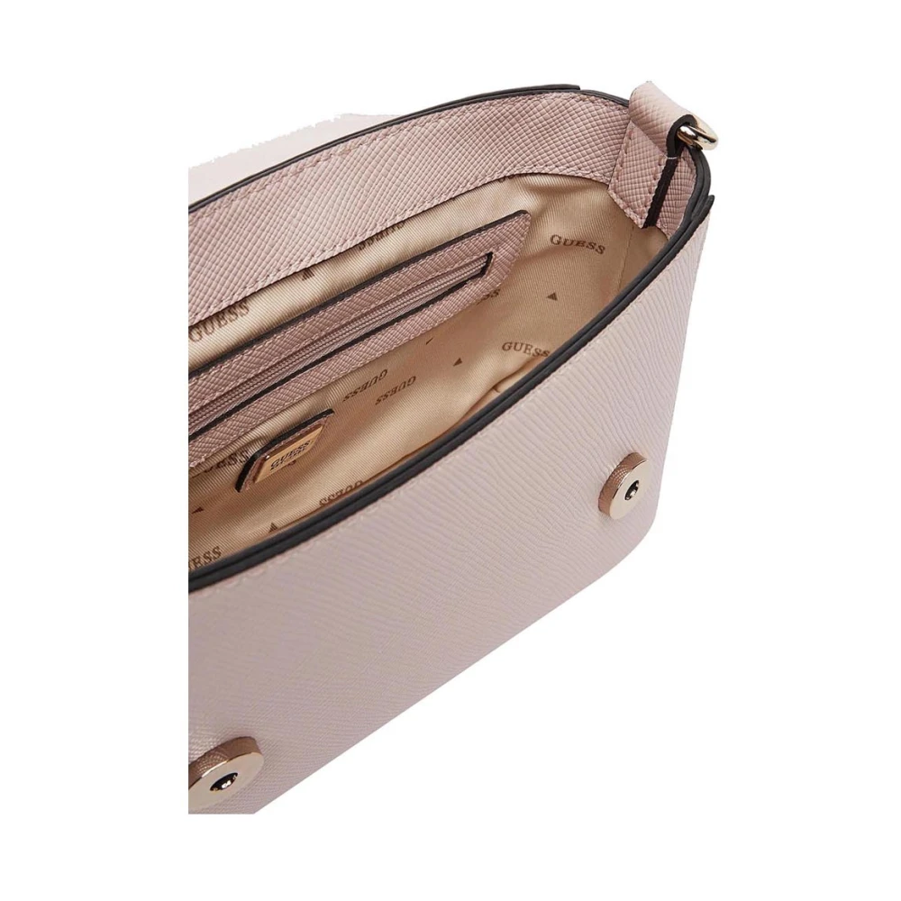 Guess Roze Handtas met Gouden Details Pink Dames