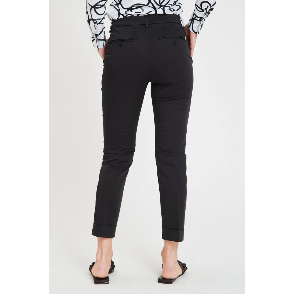 Dondup Stijlvolle Broek Erin Black Dames