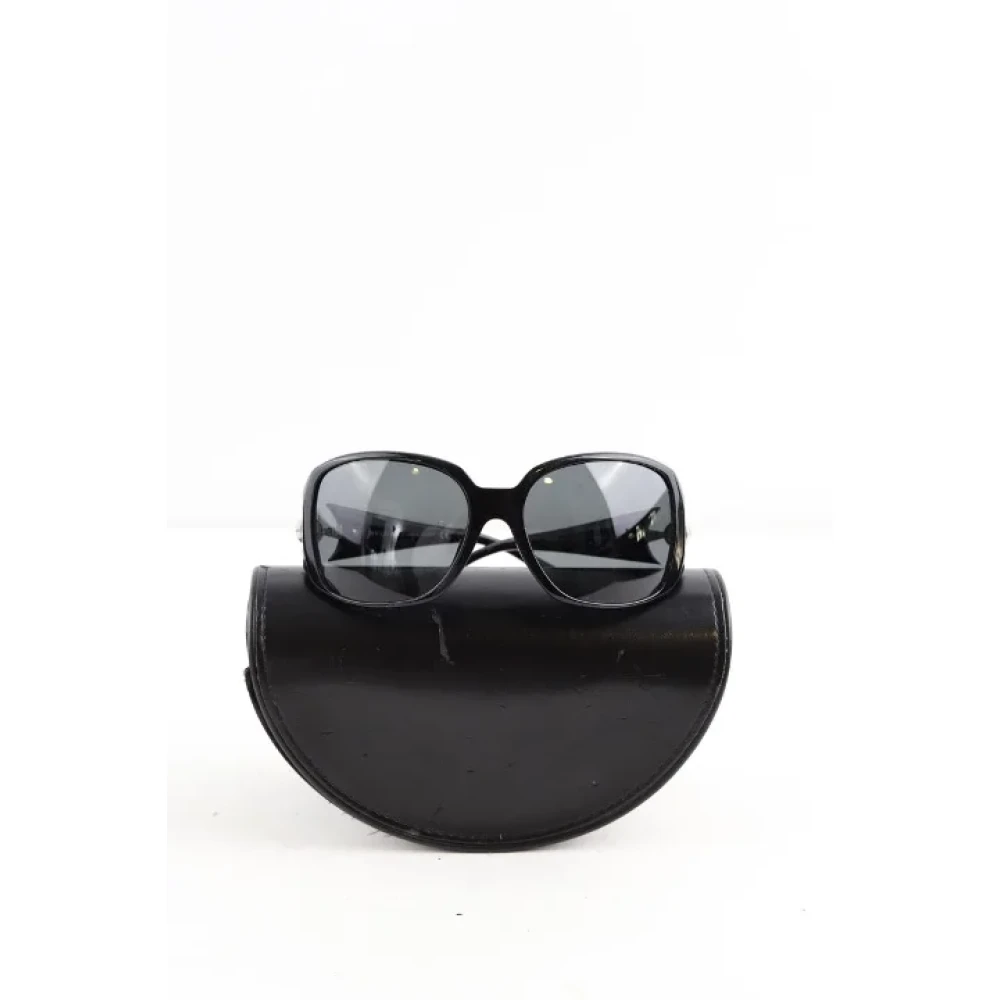 Bvlgari Vintage Pre-owned Plastic sunglasses Black Dames