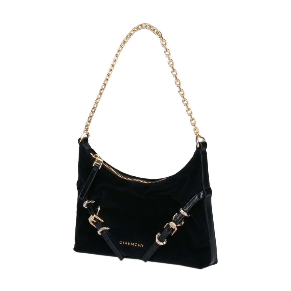 Givenchy Voyou Schoudertas Black Dames