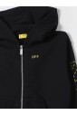 sweat-a-capuche-jaune-enfants