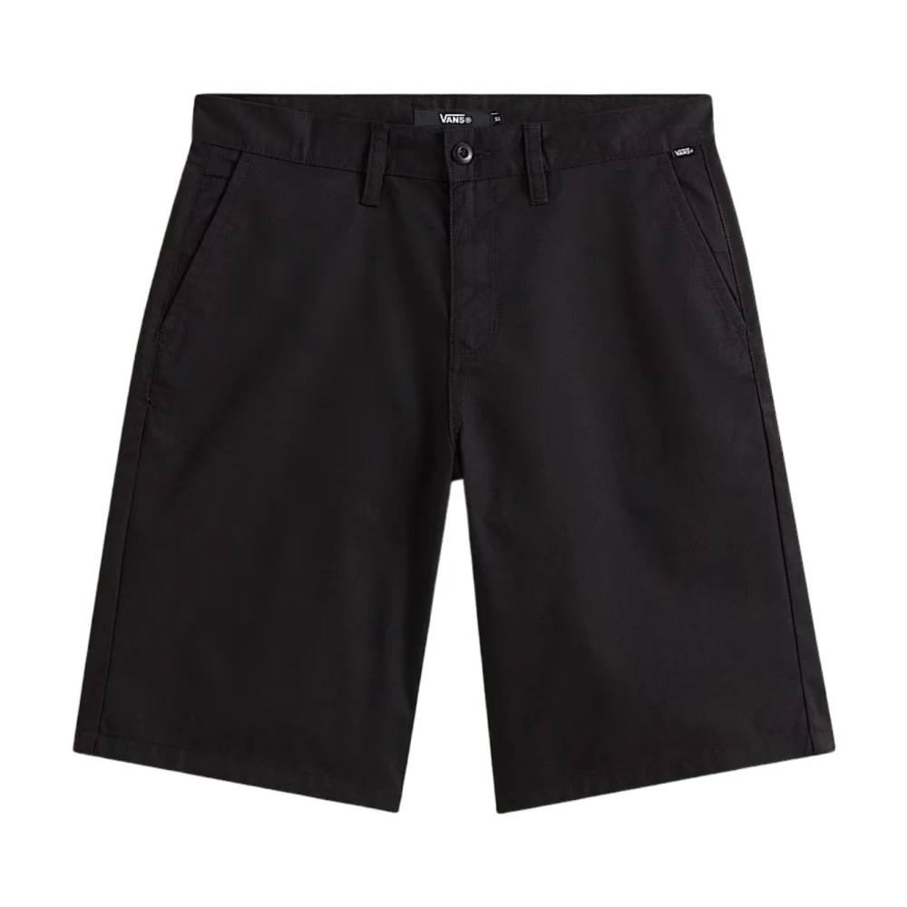 Vans Men's Black Bermudas, W36, Authentic Chino Loose Shorts