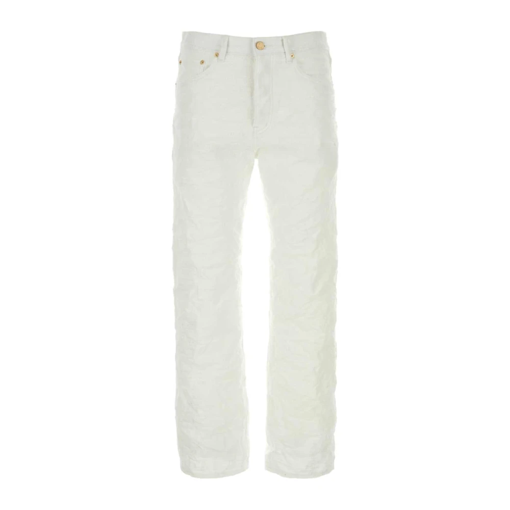 Purple Brand Stijlvolle witte denim jeans White Heren