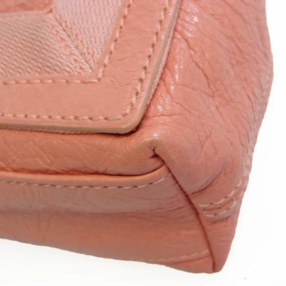 Balenciaga Vintage Tweedehands Roze Leren Balenciaga Cabas Pink Dames