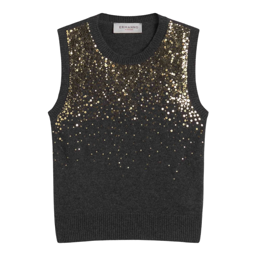 Jackets > Vests - - Ermanno Scervino - Modalova