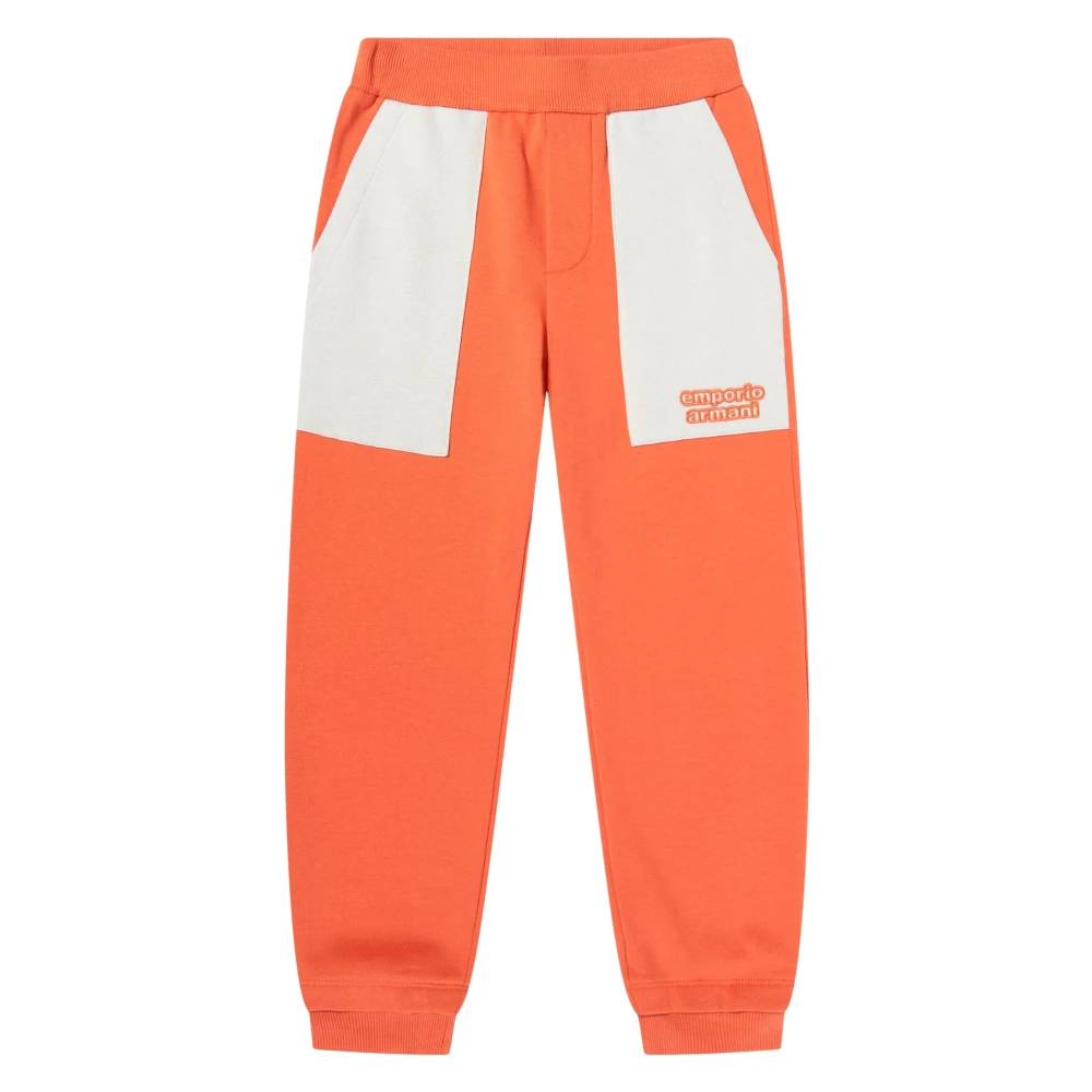 Emporio Armani , Sweatpants, Unisex, Multicolor, 4 Y, Utility Joggers
