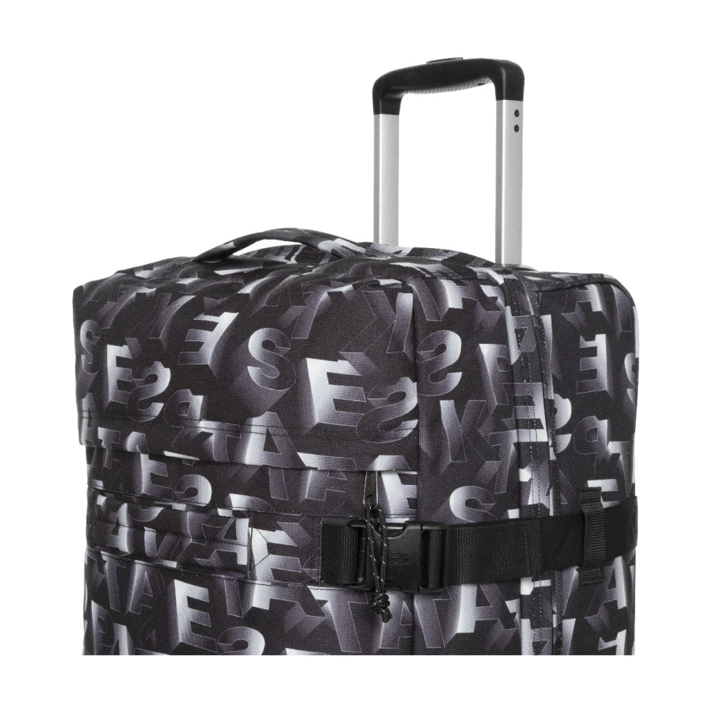 Eastpak TransitR M 6D6 Blocktype Zwarte Koffer Black Unisex