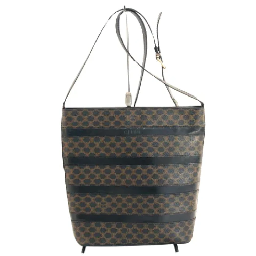 Celine Vintage Pre-owned Leather shoulder-bags Multicolor Dames