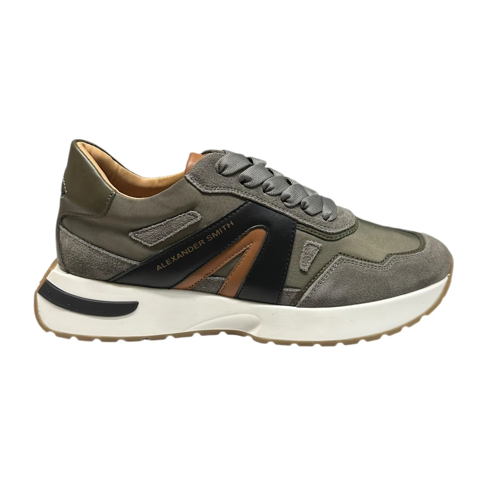 Alexander Smith Suede Sneaker Heren Schoenen Veelkleurig Multicolor